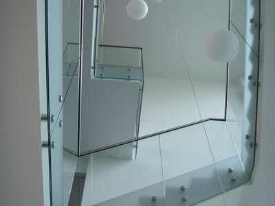 Geländer mit Glas Bild 103